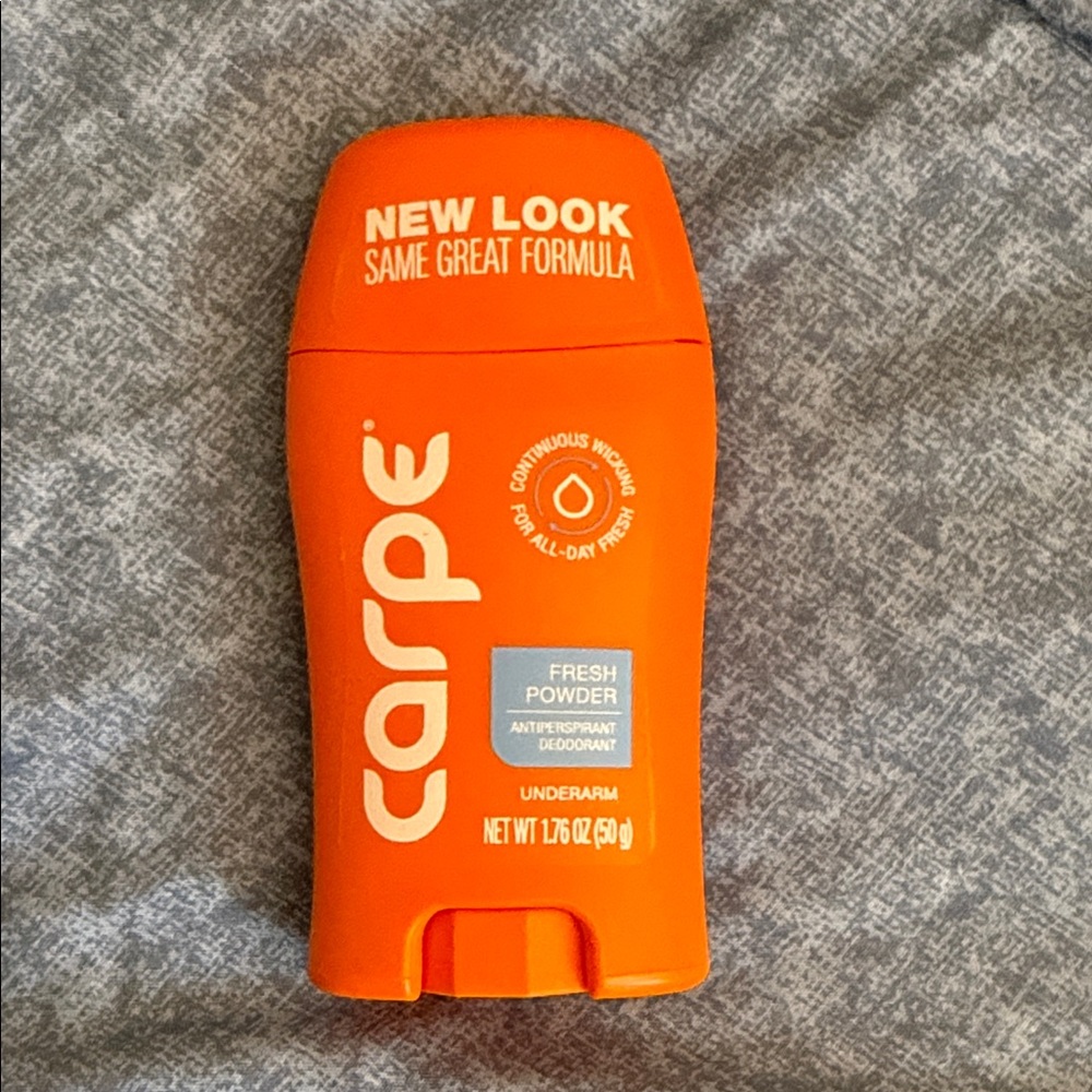 Carpe Fresh Powder Antiperspirant Deodorant - Orange